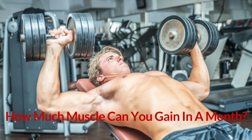 How Much Muscle Can You Gain In A Month