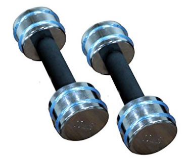 chrome dumbbells