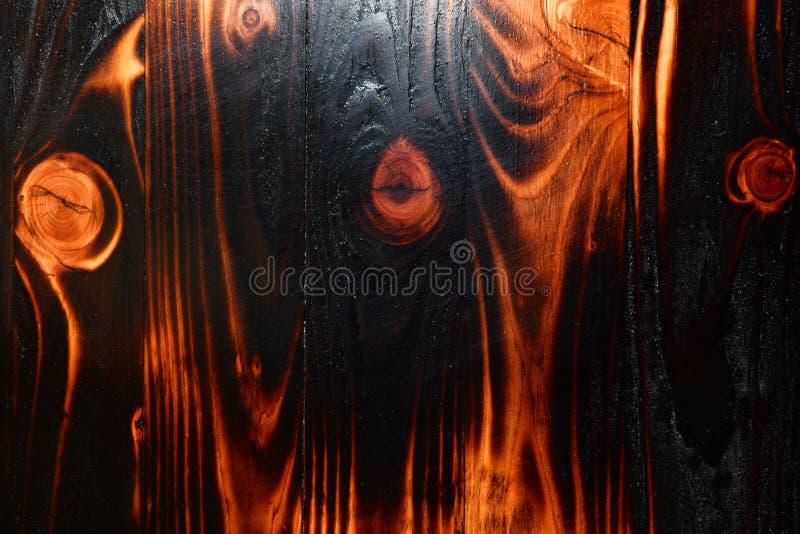 Abstract pattern wooden texture dark background - Pine wood burn stock images