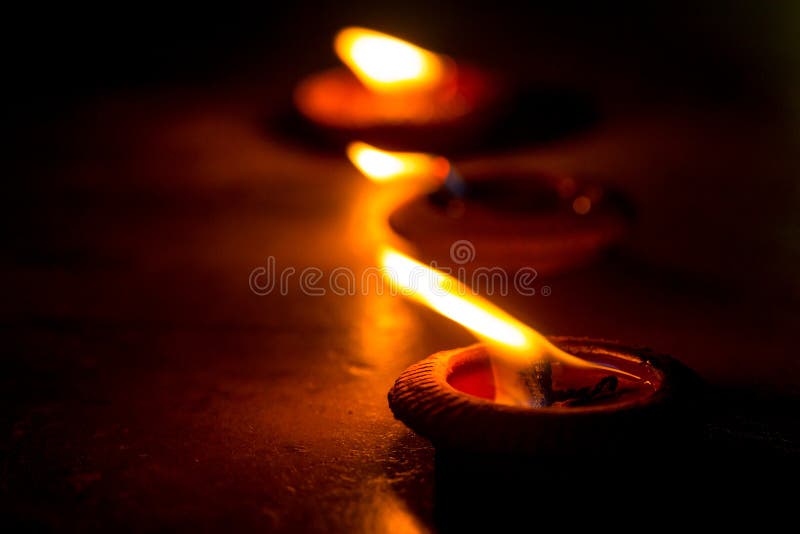 Fire lantern candlelight burn dim light in dark night royalty free stock photos