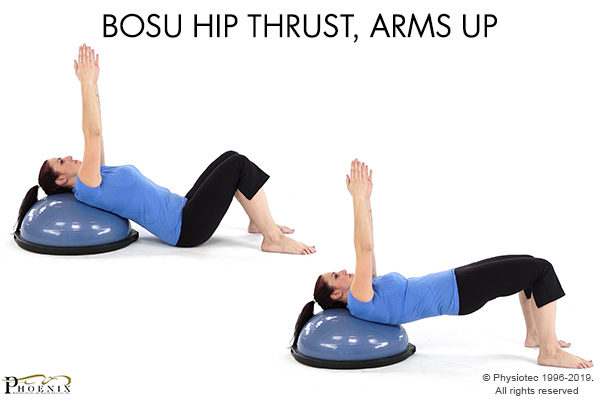 hip thrust arms